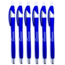 6 Stuks - Stylus Pen voor tablet en smartphone - Met Penfunctie - Touch Pen - Voorzien van clip - Blauw