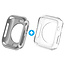 Dux Ducis - Hoesje Geschikt voor Apple Watch Series 1/2/3 - 38 mm - Beschermende Cover - Zilver / Transparant (2-Pack)