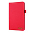 Case2go - Hoes voor Huawei M5 Lite 8.0 - Book Case met Soft TPU houder - Rood