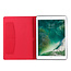 Case2go - Hoes voor Apple iPad 10.2 inch 2019 / 2020 / 2021 - Book Case met Soft TPU houder - Rood