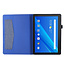 Case2go - Hoes voor Lenovo Tab E10 - Book Case met Soft TPU houder - Blauw