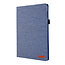 Case2go - Hoes voor Lenovo Tab E10 - Book Case met Soft TPU houder - Blauw