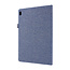 Case2go - Hoes voor Lenovo Tab E10 - Book Case met Soft TPU houder - Blauw