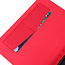 Case2go - Hoes voor Lenovo Tab M10 - Book Case met Soft TPU houder - Rood