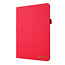 Case2go - Hoes voor Lenovo Tab M10 - Book Case met Soft TPU houder - Rood