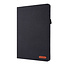 Case2go - Hoes voor Lenovo Tab P10 - Book Case met Soft TPU houder - Zwart