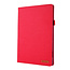 Case2go - Hoes voor Lenovo Tab P10 - Book Case met Soft TPU houder - Rood