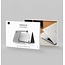 Wiwu - MacBook Air 13 inch hard case (2018) - Clip-On cover - Zwart