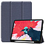 Case2go - Hoes voor Apple iPad Pro 11 (2020) - Cowboy Book Case - Donker Blauw
