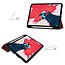 Case2go - Hoes voor Apple iPad Pro 11 (2020) - Cowboy Book Case - Donker Rood