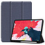 Case2go iPad Pro 12.9 (2020) hoes - Cowboy Cover Book Case - Donker Blauw