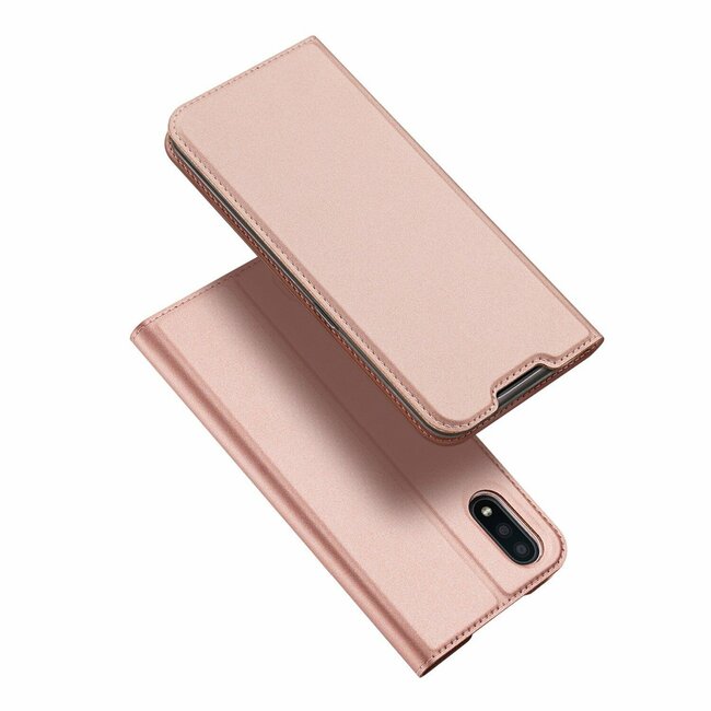 Samsung Galaxy A01 hoesje - Dux Ducis Skin Pro Book Case - Rosé Goud