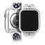 Dux Ducis Hoesje Geschikt voor Apple Watch Series 4/5 - 40mm - TPU Cover - Zilver / Transparant (2-Pack)