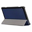 Case2go - Hoes voor de Lenovo Tab M10 - Tri-Fold Book Case (TB-X505 & TB-X605) - Donker Blauw