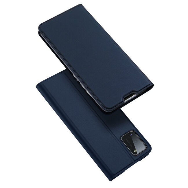 Samsung Galaxy A41 hoesje - Dux Ducis Skin Pro Book Case - Donker Blauw