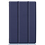 Case2go - Hoes voor de Lenovo Tab M10 Plus - Tri-Fold Book Case (TB-X606) - Donker Blauw