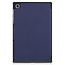 Case2go - Hoes voor de Lenovo Tab M10 Plus - Tri-Fold Book Case (TB-X606) - Donker Blauw