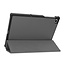 Case2go - Hoes voor de Lenovo Tab M10 Plus - Tri-Fold Book Case (TB-X606) - Grijs