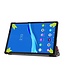 Case2go - Hoes voor de Lenovo Tab M10 Plus - Tri-Fold Book Case (TB-X606) - Graffiti