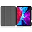 Case2go - Hoes voor de Apple iPad Pro 11 inch (2020) - Tri-Fold Book Case - met Apple Pencil Houder - Donker Blauw