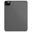 Case2go - Hoes voor de Apple iPad Pro 11 inch (2020) - Tri-Fold Book Case - met Apple Pencil Houder - Grijs