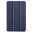 Case2go - Hoes voor de Samsung Galaxy Tab S6 Lite - Tri-Fold Book Case - Donker Blauw