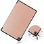 Case2go - Hoes voor de Samsung Galaxy Tab S6 Lite - Tri-Fold Book Case - Rosé Goud