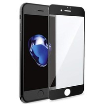 iPhone SE 2020 Screenprotector - Full Cover Screenprotector - Gehard Glas - Zwart