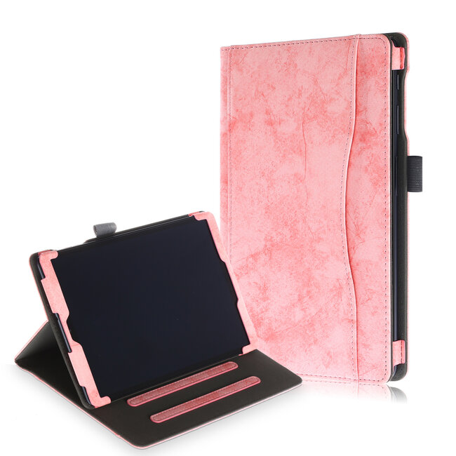 Case2go - Hoes voor Samsung Galaxy Tab A 10.1 (2019) - Wallet Book Case - Roze