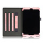 Case2go - Hoes voor Samsung Galaxy Tab A 10.1 (2019) - Wallet Book Case - Roze