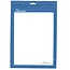 Case2go - Universele 7/8 inch tablet - Wallet Book Case - Licht Blauw