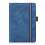 Case2go - Universele 7/8 inch tablet - Wallet Book Case - Donker Blauw