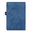 Case2go - Universele 7/8 inch tablet - Wallet Book Case - Donker Blauw