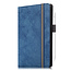 Case2go - Universele 7/8 inch tablet - Wallet Book Case - Donker Blauw