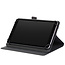 Case2go - Universele 7/8 inch tablet - Wallet Book Case - Groen