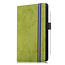 Case2go - Universele 7/8 inch tablet - Wallet Book Case - Groen