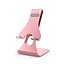 Universele Telefoonhouder - Ergonomisch design - Smartphone standaard voor Bureau of Tafel - Rosé-Goud