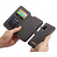 CaseMe - Samsung Galaxy S20 hoesje - Wallet Book Case met Ritssluiting - Zwart