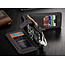CaseMe - Samsung Galaxy S20 hoesje - Wallet Book Case met Ritssluiting - Zwart