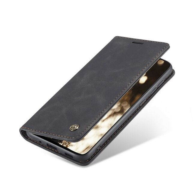 CaseMe - Samsung Galaxy S20 Plus hoesje - Wallet Book Case - Magneetsluiting - Zwart