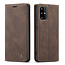 CaseMe - Samsung Galaxy S20 Plus hoesje - Wallet Book Case - Magneetsluiting - Donker Bruin