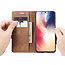 CaseMe - Samsung Galaxy S20 Ultra hoesje - Wallet Book Case - Magneetsluiting - Licht Bruin