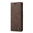 CaseMe - Samsung Galaxy A30 hoesje - Wallet Book Case - Magneetsluiting - Donker Bruin