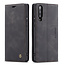 CaseMe CaseMe - Samsung Galaxy A50 hoesje - Wallet Book Case - Magneetsluiting - Zwart