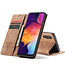 CaseMe - Samsung Galaxy A50 hoesje - Wallet Book Case - Magneetsluiting - Licht Bruin