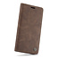 CaseMe - Samsung Galaxy A20e hoesje - Wallet Book Case - Magneetsluiting - Donker Bruin