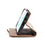 CaseMe - Samsung Galaxy Note 10 hoesje - Wallet Book Case - Magneetsluiting - Licht Bruin