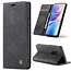 CaseMe - OnePlus 8 Pro hoesje - Wallet Book Case - Magneetsluiting - Zwart