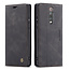 CaseMe CaseMe - Xiaomi Mi 9T hoesje - Wallet Book Case - Magneetsluiting - Zwart