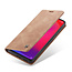 CaseMe - Xiaomi Mi 9T hoesje - Wallet Book Case - Magneetsluiting - Licht Bruin